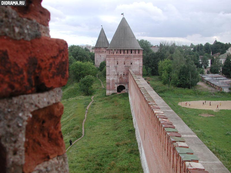 Участок стены, Смоленск (Копилка Diorama.Ru)