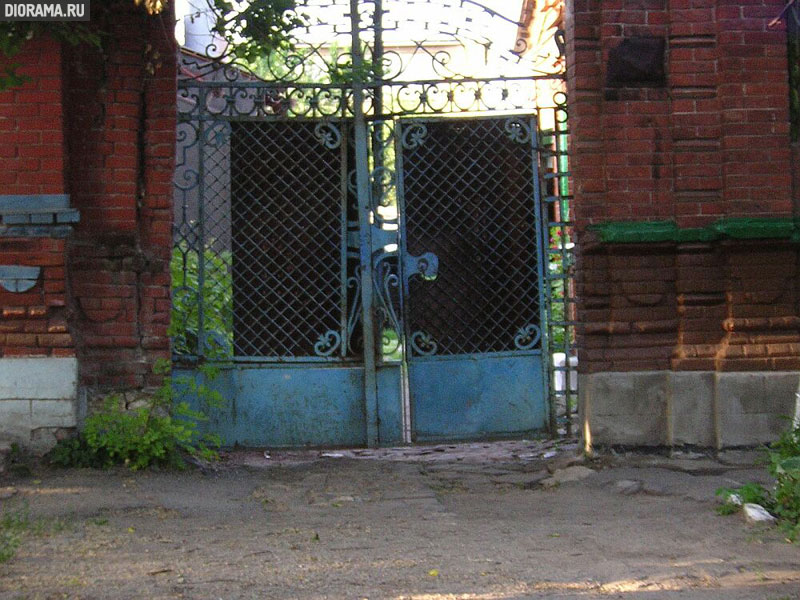 Кованые металлические ворота, Таганрог (Копилка Diorama.Ru)