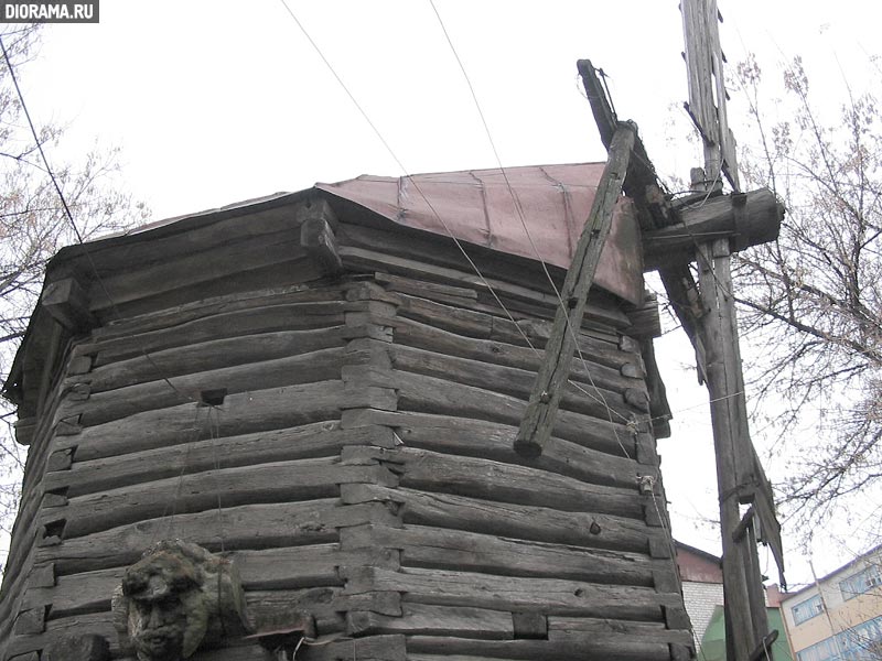 Windmill, late XIX-eraly XX century, Kursk, Russia (Library Diorama.Ru)