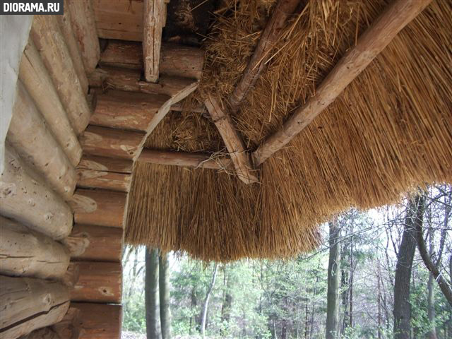 Wooden barn, Lvov Museum of regional, Ukraine (Library Diorama.Ru)