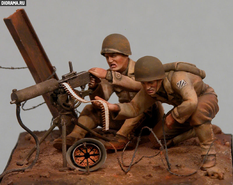 Обзоры: U.S. Mashine gun team, Europe, 1944., фото #10