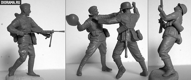 Reviews: German/Soviet infantry in action / Hand to hand fight