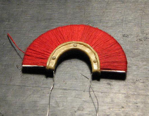 Технологии: Изготовление плюмажа из ниток, фото #4