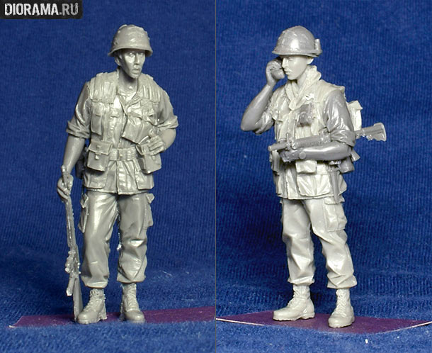 Обзоры: US Infantry Officer and RTO. Vietnam ’68