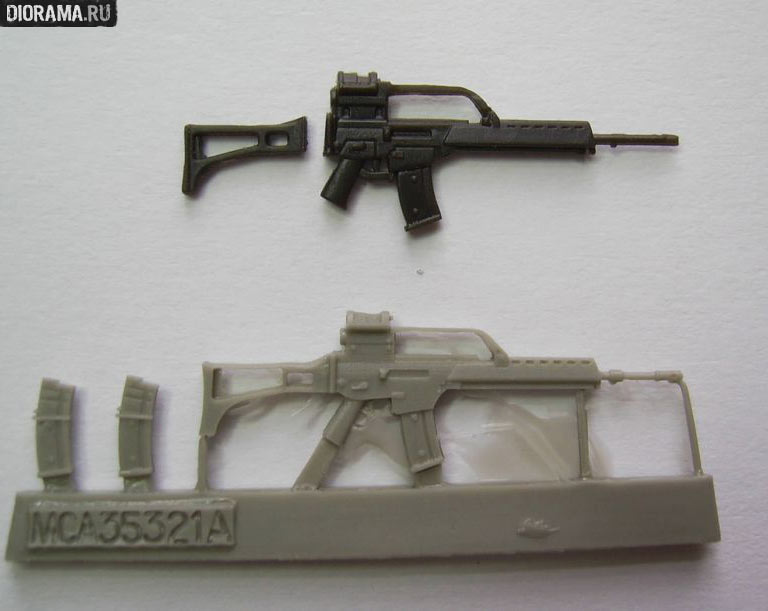 Reviews: G36 assault rifles in 1/35 scale, photo #6