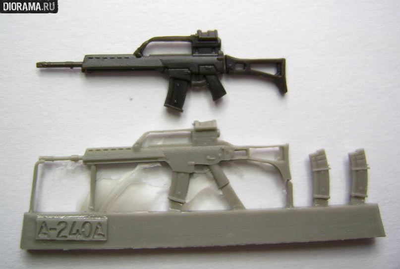 Reviews: G36 assault rifles in 1/35 scale, photo #7