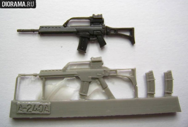 Reviews: G36 assault rifles in 1/35 scale