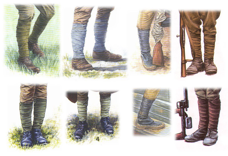 Features: Making boots with leg-wrappings, photo #1