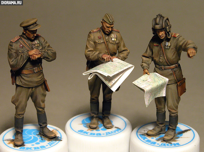 Reviews: Soviet officers at field briefing, photo #6