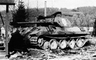 Panther M10 (B-10)was put out of action near Malmedy by sergeant Francis Currey.jpg